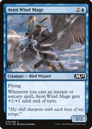 Aven Wind Mage [Core Set 2019] | Lots Moore NSW