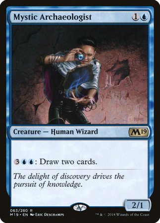 Mystic Archaeologist [Core Set 2019] | Lots Moore NSW