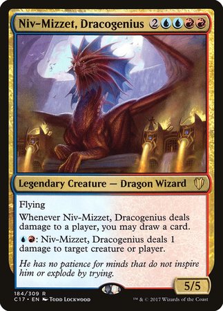 Niv-Mizzet, Dracogenius [Commander 2017] | Lots Moore NSW