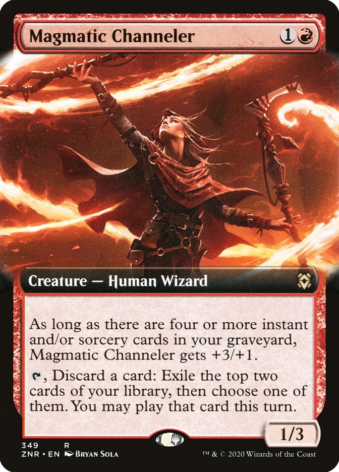 Magmatic Channeler (Extended Art) [Zendikar Rising] | Lots Moore NSW