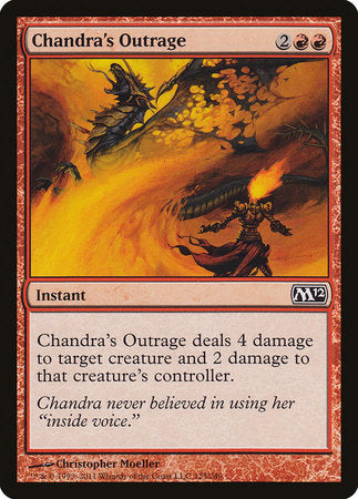 Chandra's Outrage [Magic 2012] | Lots Moore NSW