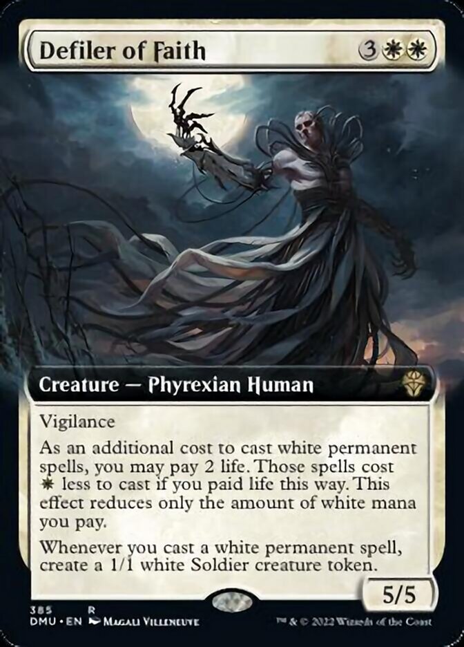Defiler of Faith (Extended Art) [Dominaria United] | Lots Moore NSW