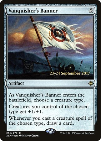 Vanquisher's Banner [Ixalan Promos] | Lots Moore NSW