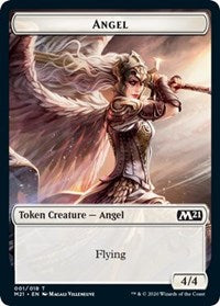 Angel // Cat (011) Double-sided Token [Core Set 2021 Tokens] | Lots Moore NSW