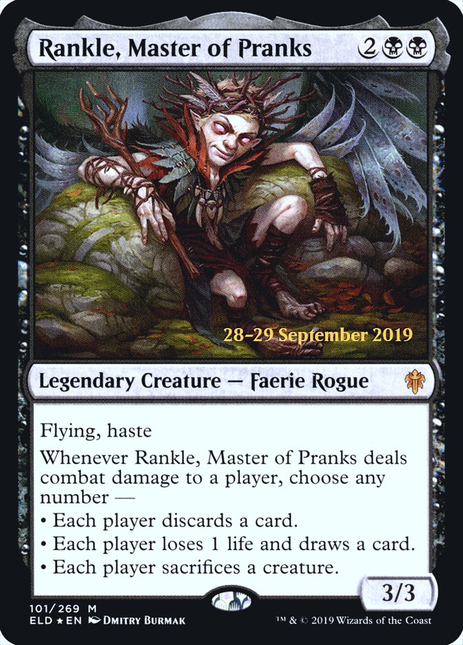 Rankle, Master of Pranks  [Throne of Eldraine Prerelease Promos] | Lots Moore NSW