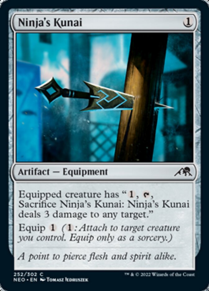 Ninja's Kunai [Kamigawa: Neon Dynasty] | Lots Moore NSW