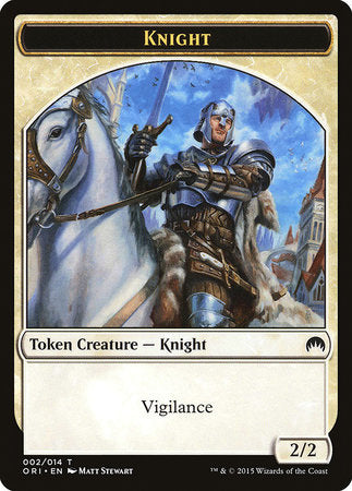 Knight Token [Magic Origins Tokens] | Lots Moore NSW