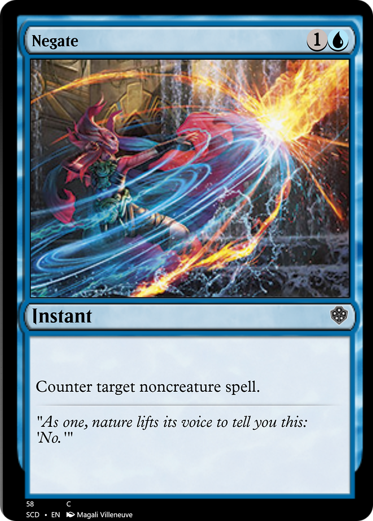 Negate [Starter Commander Decks] | Lots Moore NSW
