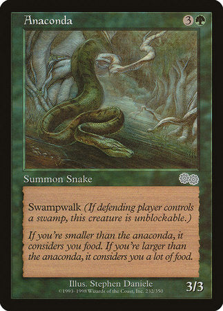 Anaconda [Urza's Saga] | Lots Moore NSW