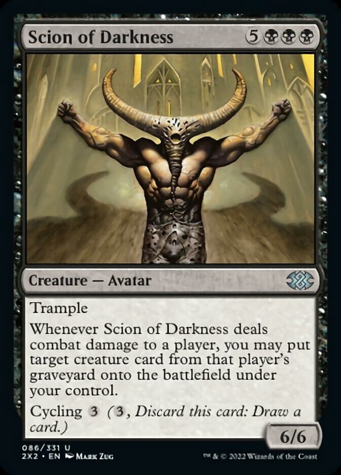 Scion of Darkness [Double Masters 2022] | Lots Moore NSW