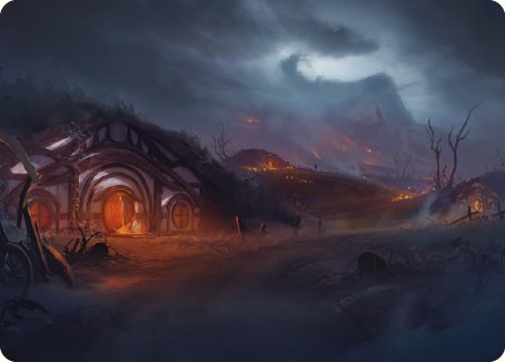 Field of Ruin Art Card [The Lord of the Rings: Tales of Middle-earth Art Series] | Lots Moore NSW
