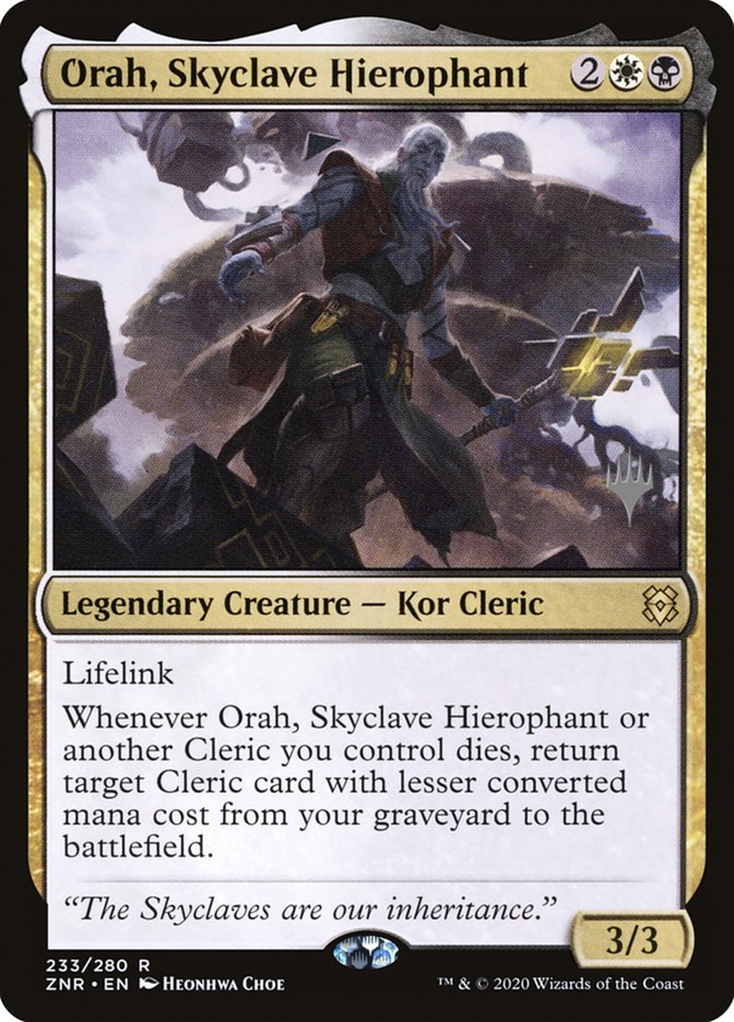 Orah, Skyclave Hierophant (Promo Pack) [Zendikar Rising Promos] | Lots Moore NSW