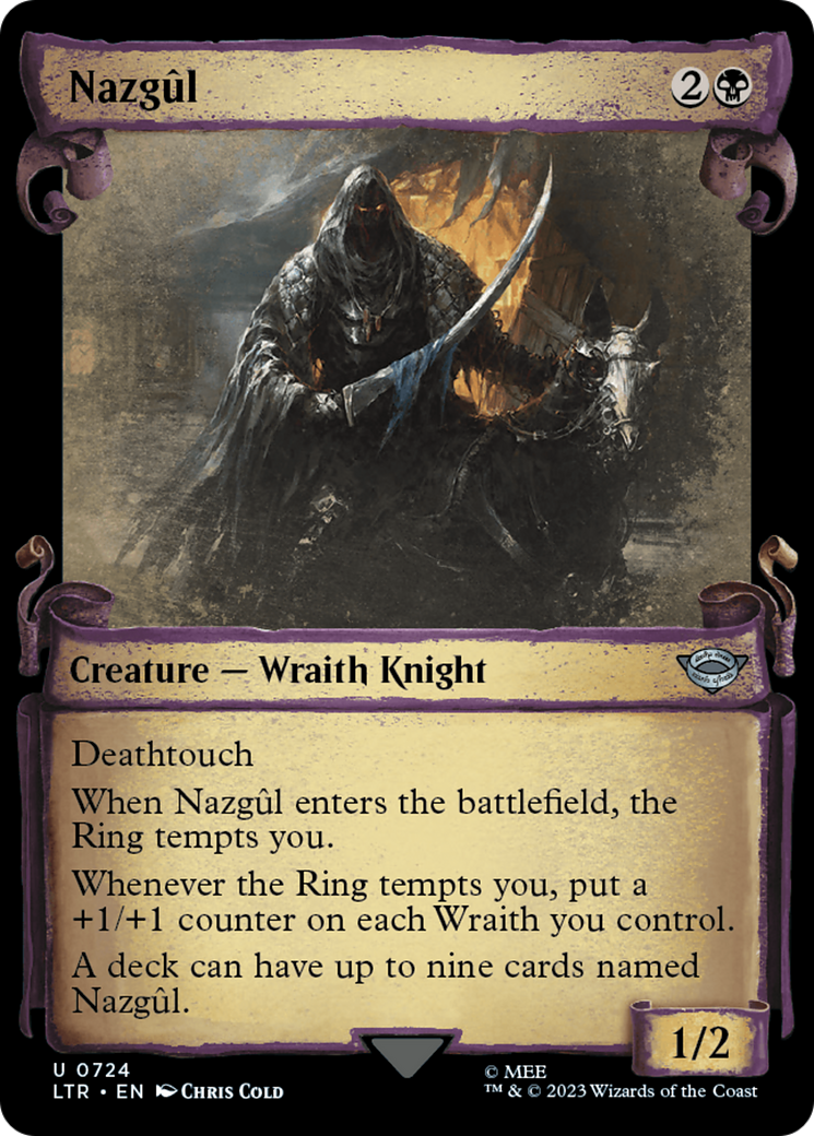 Nazgul (0724) [The Lord of the Rings: Tales of Middle-Earth Showcase Scrolls] | Lots Moore NSW