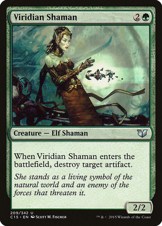 Viridian Shaman [Commander 2015] | Lots Moore NSW