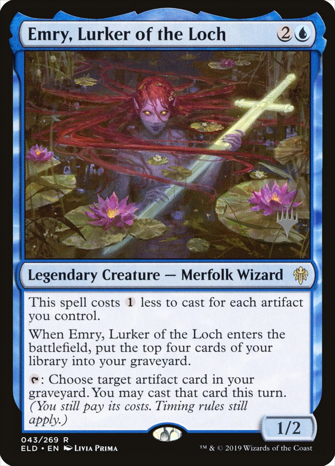 Emry, Lurker of the Loch (Promo Pack) [Throne of Eldraine Promos] | Lots Moore NSW