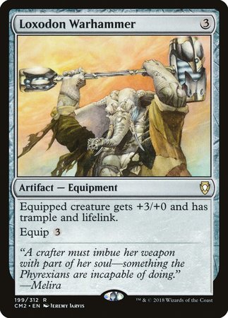 Loxodon Warhammer [Commander Anthology Volume II] | Lots Moore NSW