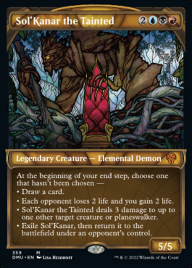 Sol'Kanar the Tainted (Showcase Textured) [Dominaria United] | Lots Moore NSW