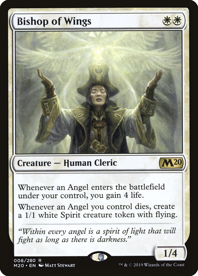 Bishop of Wings [Core Set 2020] | Lots Moore NSW