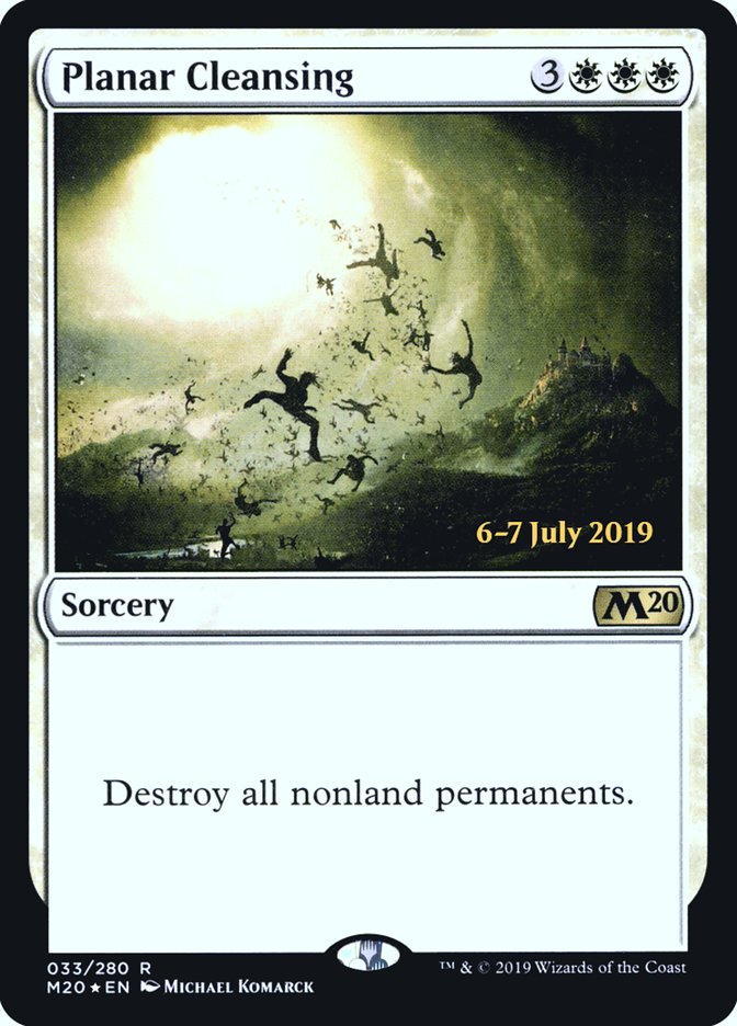 Planar Cleansing  [Core Set 2020 Prerelease Promos] | Lots Moore NSW