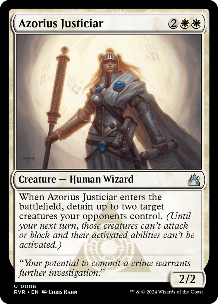 Azorius Justiciar [Ravnica Remastered] | Lots Moore NSW