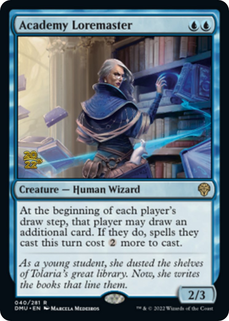 Academy Loremaster [Dominaria United Prerelease Promos] | Lots Moore NSW