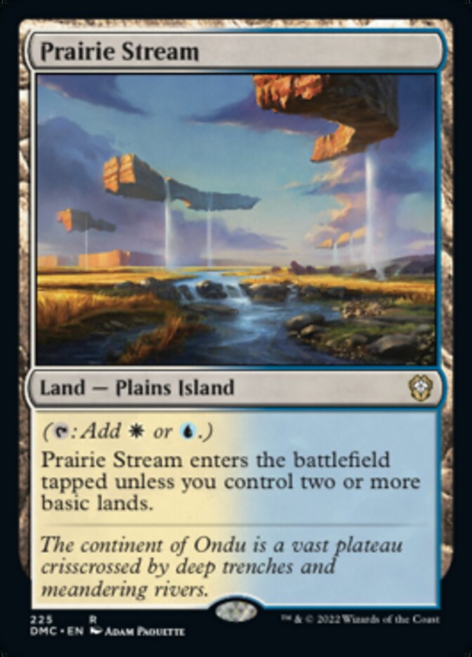 Prairie Stream [Dominaria United Commander] | Lots Moore NSW