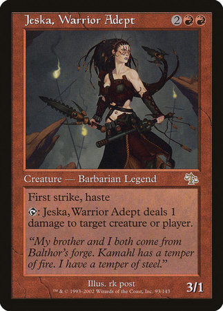 Jeska, Warrior Adept [Judgment] | Lots Moore NSW