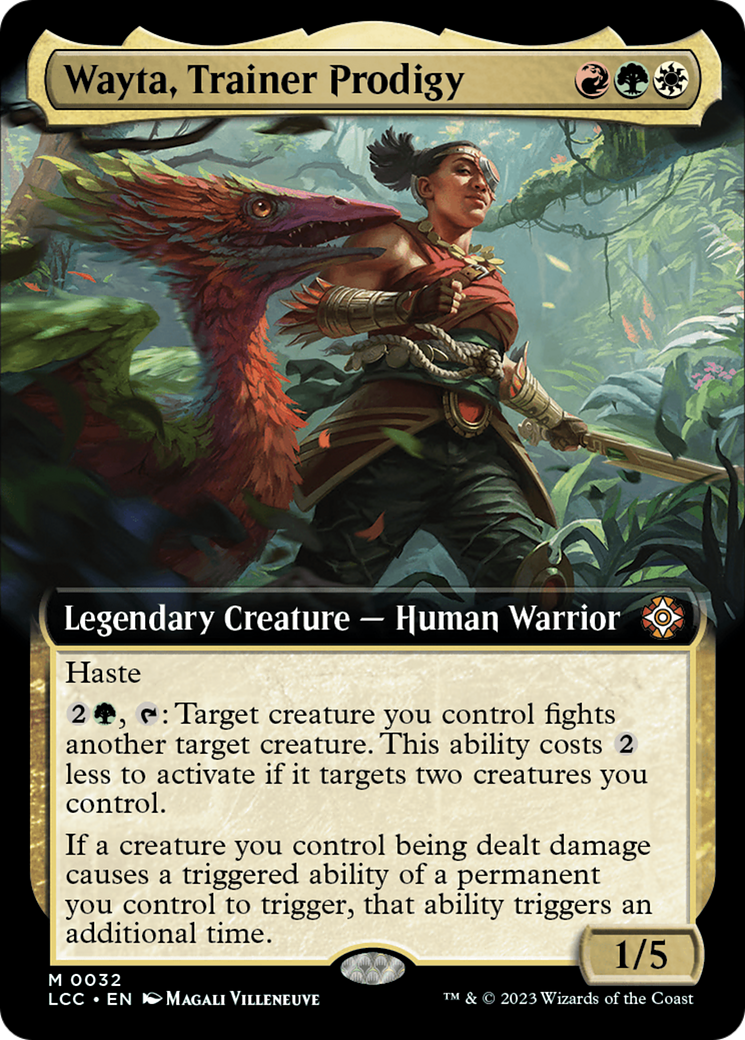 Wayta, Trainer Prodigy (Extended Art) [The Lost Caverns of Ixalan Commander] | Lots Moore NSW