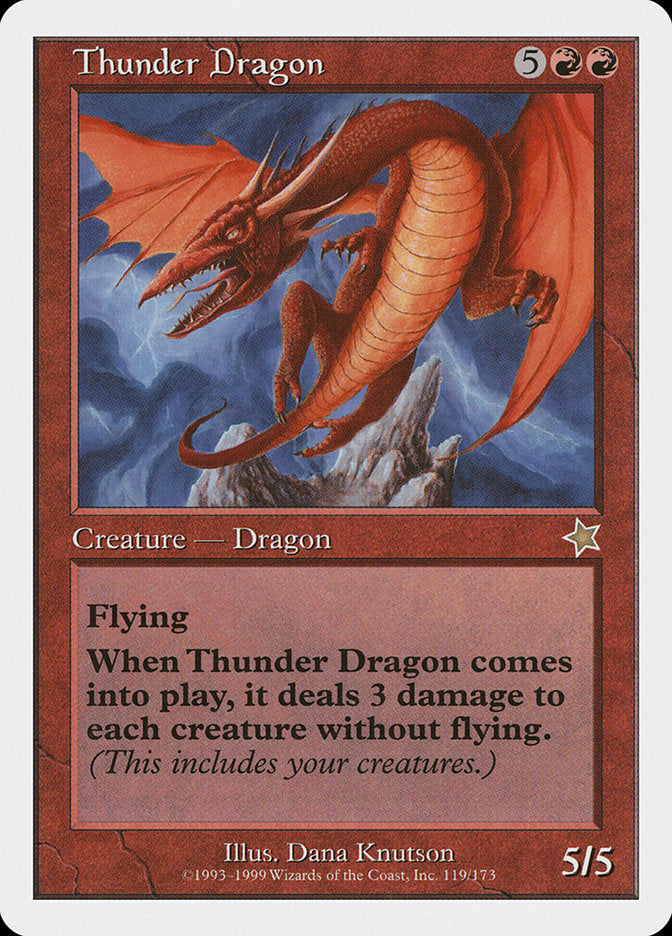 Thunder Dragon [Starter 1999] | Lots Moore NSW