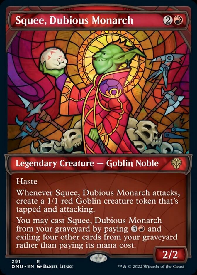 Squee, Dubious Monarch (Showcase) [Dominaria United] | Lots Moore NSW
