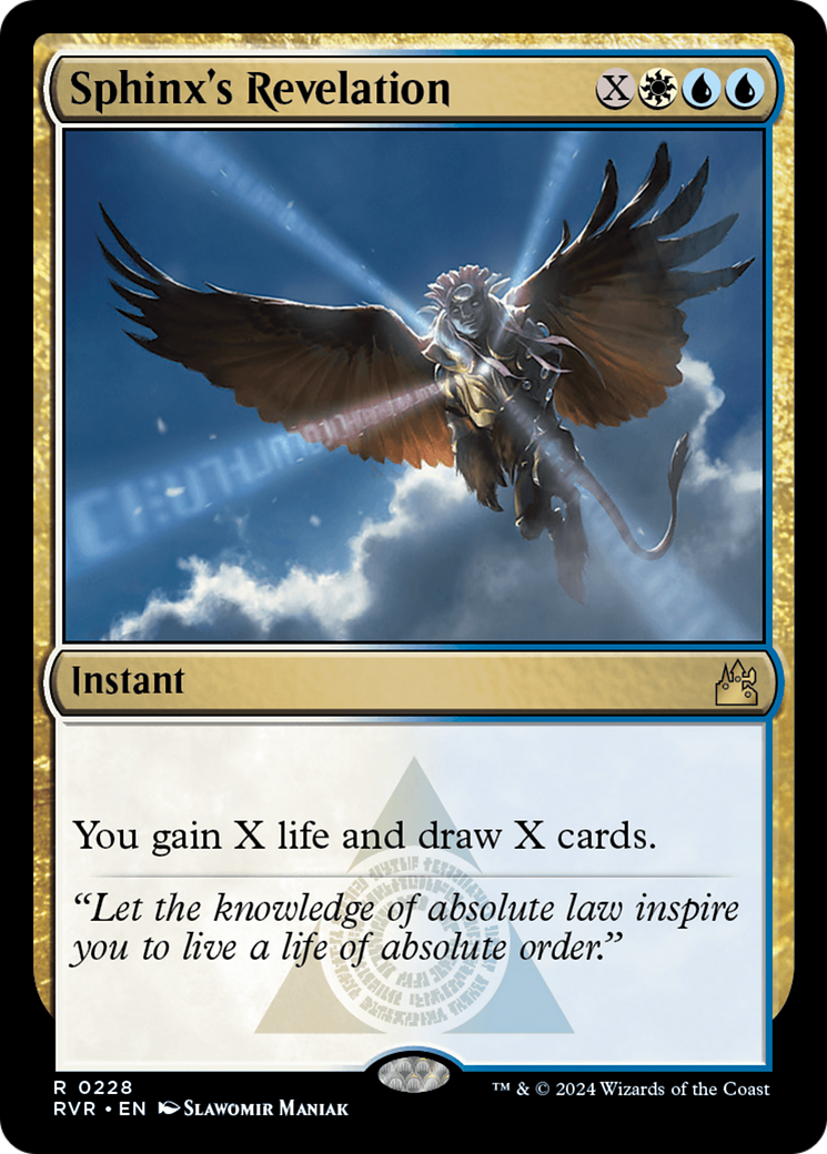 Sphinx's Revelation [Ravnica Remastered] | Lots Moore NSW