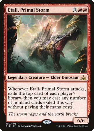 Etali, Primal Storm [Rivals of Ixalan] | Lots Moore NSW