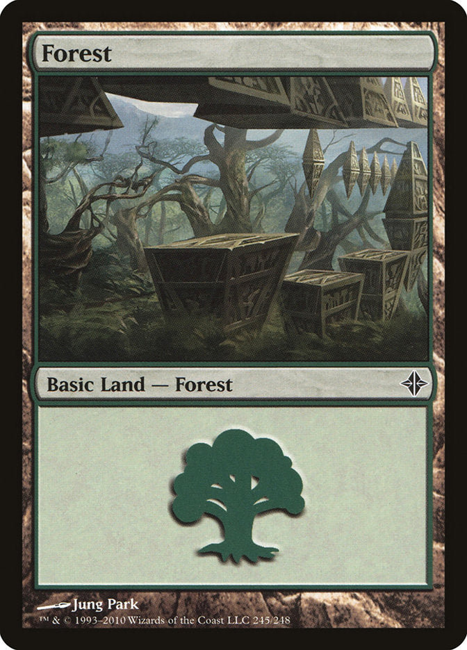 Forest (245) [Rise of the Eldrazi] | Lots Moore NSW