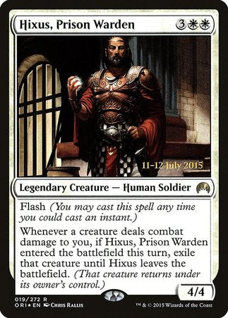 Hixus, Prison Warden [Magic Origins Promos] | Lots Moore NSW