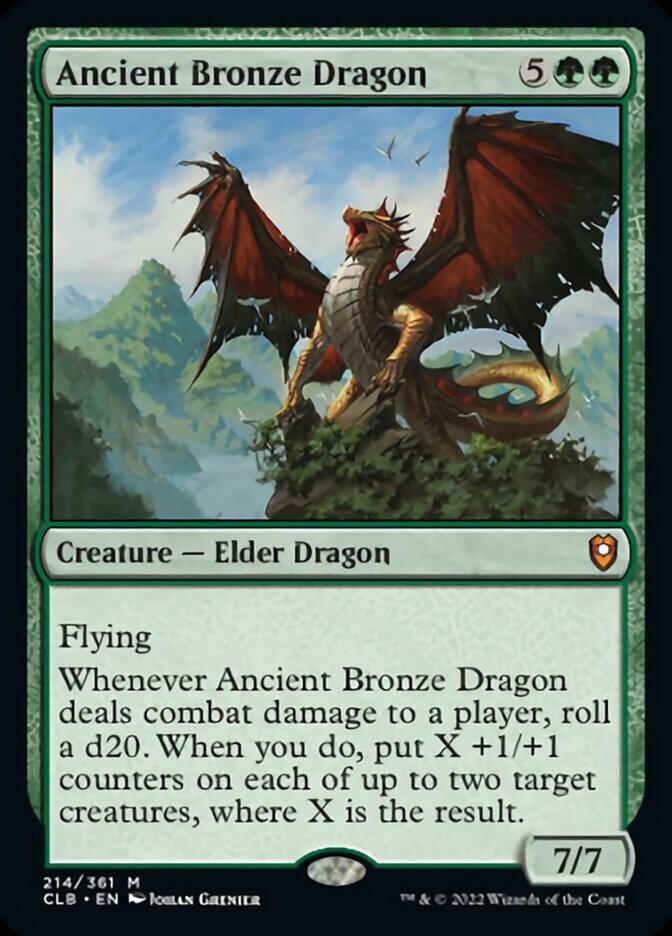 Ancient Bronze Dragon [Commander Legends: Battle for Baldur's Gate] | Lots Moore NSW