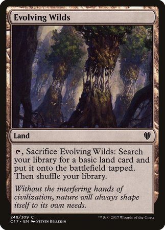 Evolving Wilds [Commander 2017] | Lots Moore NSW