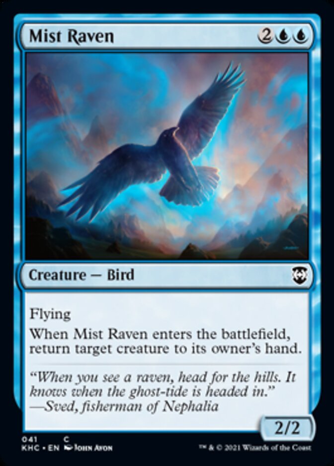 Mist Raven [Kaldheim Commander] | Lots Moore NSW