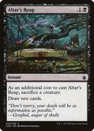Altar's Reap [Commander Anthology] | Lots Moore NSW