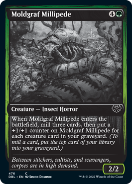 Moldgraf Millipede [Innistrad: Double Feature] | Lots Moore NSW