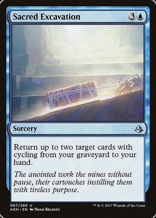 Sacred Excavation [Amonkhet] | Lots Moore NSW