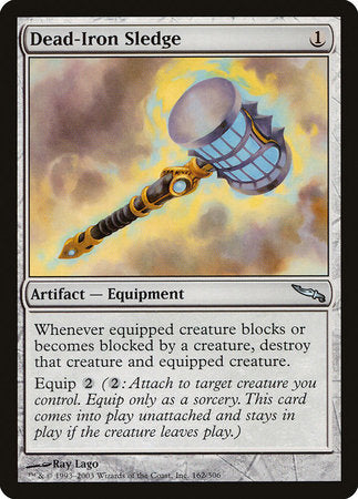 Dead-Iron Sledge [Mirrodin] | Lots Moore NSW