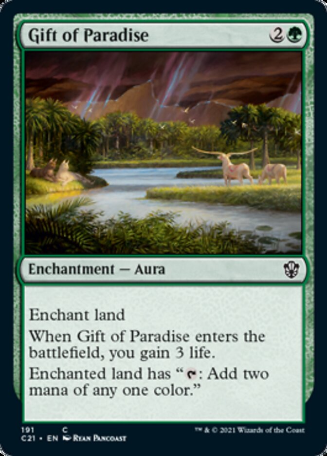 Gift of Paradise [Commander 2021] | Lots Moore NSW