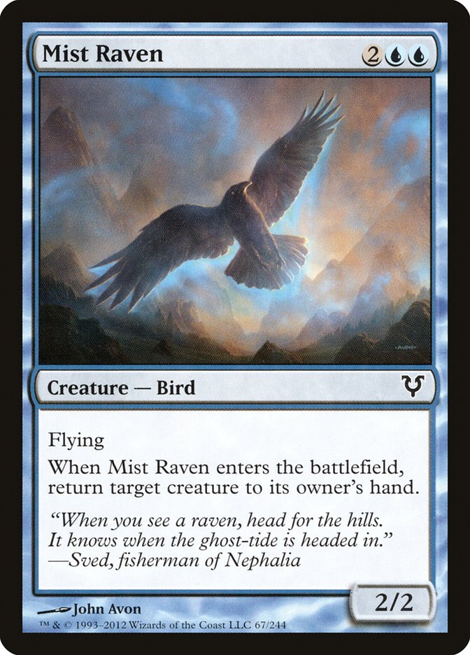 Mist Raven [Avacyn Restored] | Lots Moore NSW