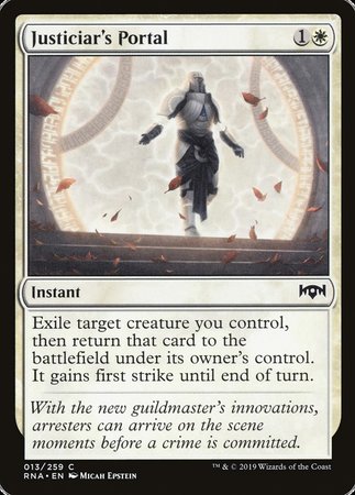 Justiciar's Portal [Ravnica Allegiance] | Lots Moore NSW