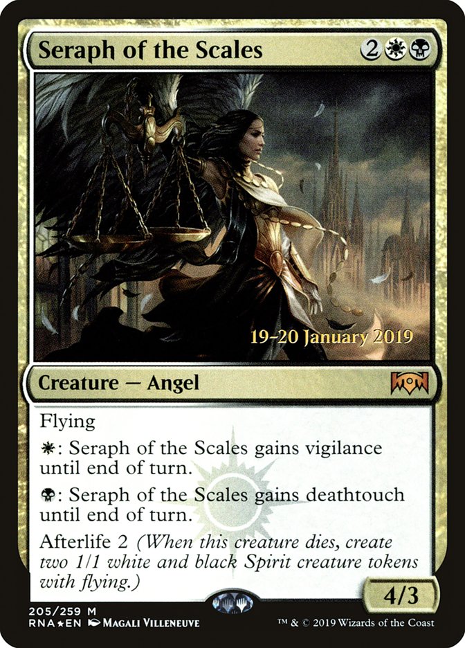 Seraph of the Scales [Ravnica Allegiance Prerelease Promos] | Lots Moore NSW