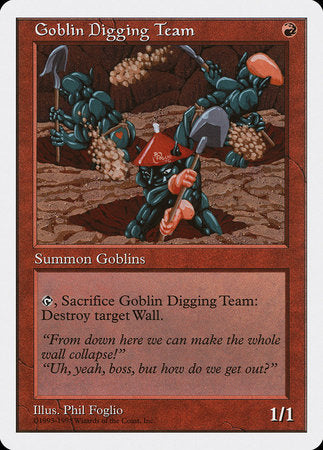 Goblin Digging Team [Anthologies] | Lots Moore NSW