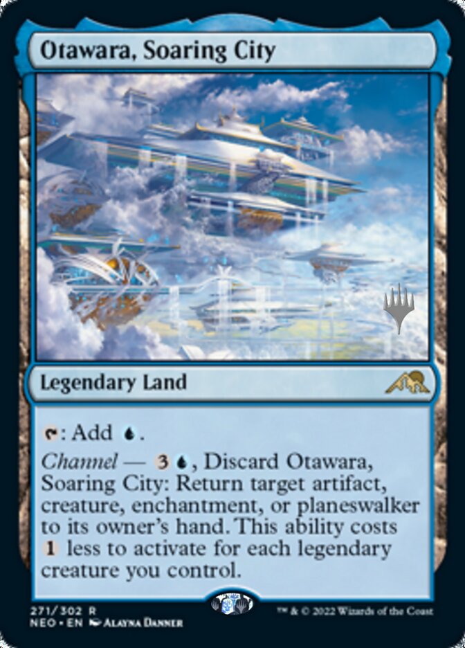 Otawara, Soaring City (Promo Pack) [Kamigawa: Neon Dynasty Promos] | Lots Moore NSW