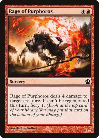 Rage of Purphoros [Theros] | Lots Moore NSW