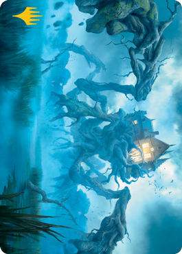 Creeping Inn Art Card (Gold-Stamped Signature) [Innistrad: Midnight Hunt Art Series] | Lots Moore NSW