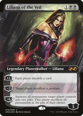 Liliana of the Veil [Ultimate Box Topper] | Lots Moore NSW